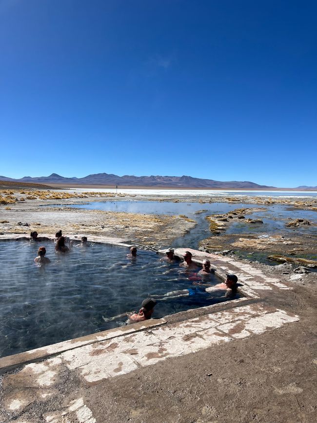 The hot springs of Polques 