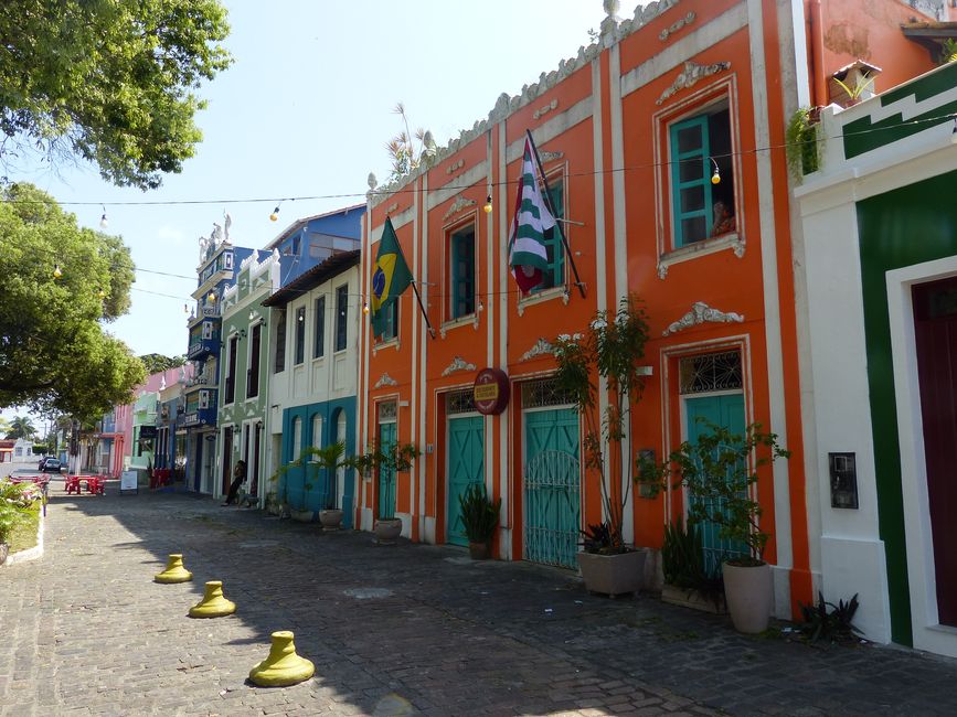 Brasil, coloridas ciudades costeras