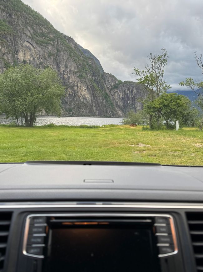 Camping Sæbo au Eidfjordvatnet