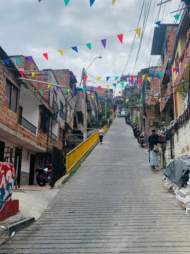 Etiqueta 8: Communa 13 🏚️, Luces de Navidad 🎄