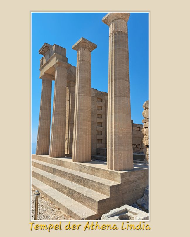 Acropolis in front of Lindos