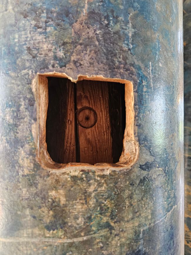 Holz statt Marmor
