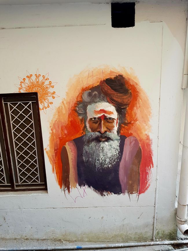 Streetart of Rishikesh 