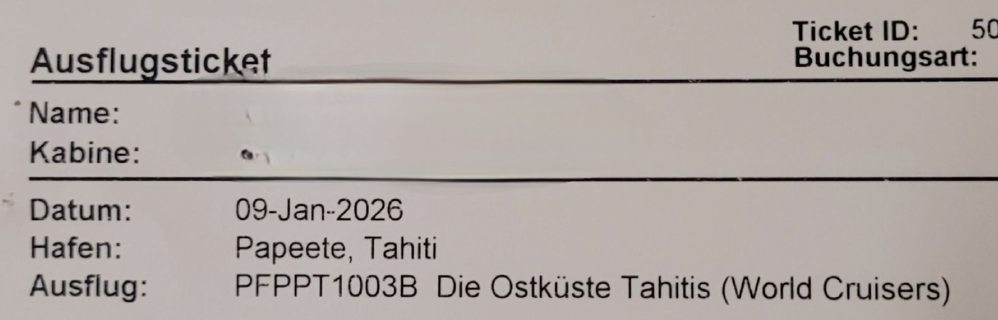Día 63 y 64 de 175: Crucero alrededor del mundo - Papeete/Tahití