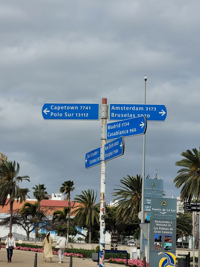 Tag 164 (Teil 3) und Tag 165 (Teil 1) von 175 geplanten Tagen: Kreuzfahrt rund um die Welt  - Santa Cruz de Tenerife und Las Palmas/Gran Canaria