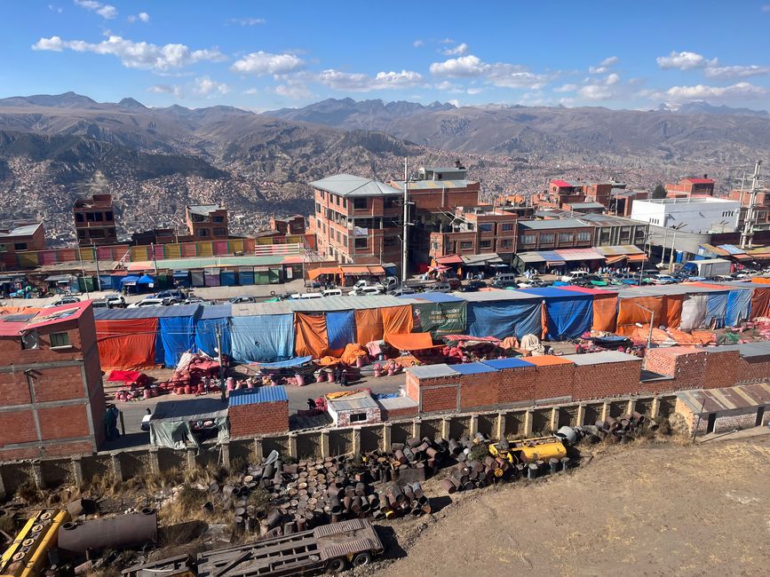 El Alto from the Teleferico