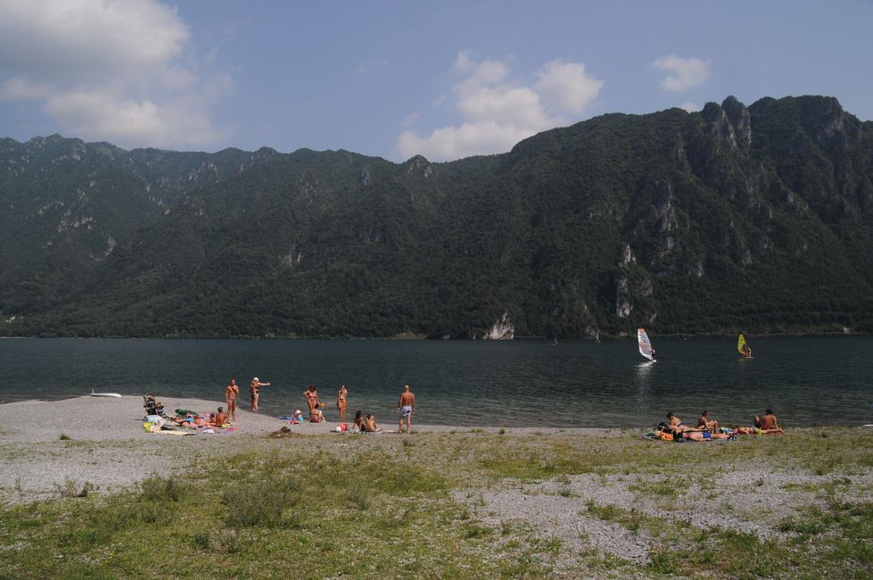 Torbole am Gardasee im Juli 2013
