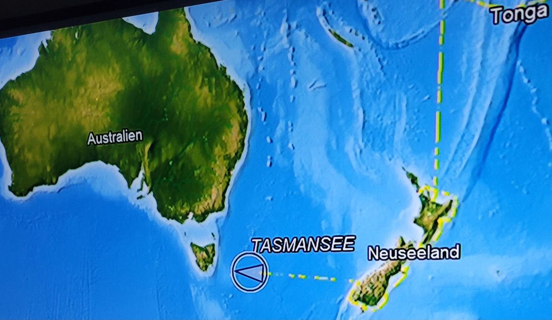 Jour 88 et 89 sur 175 : Croisière autour du monde - Jours en mer en route de la Nouvelle-Zélande vers la Tasmanie/Australie
