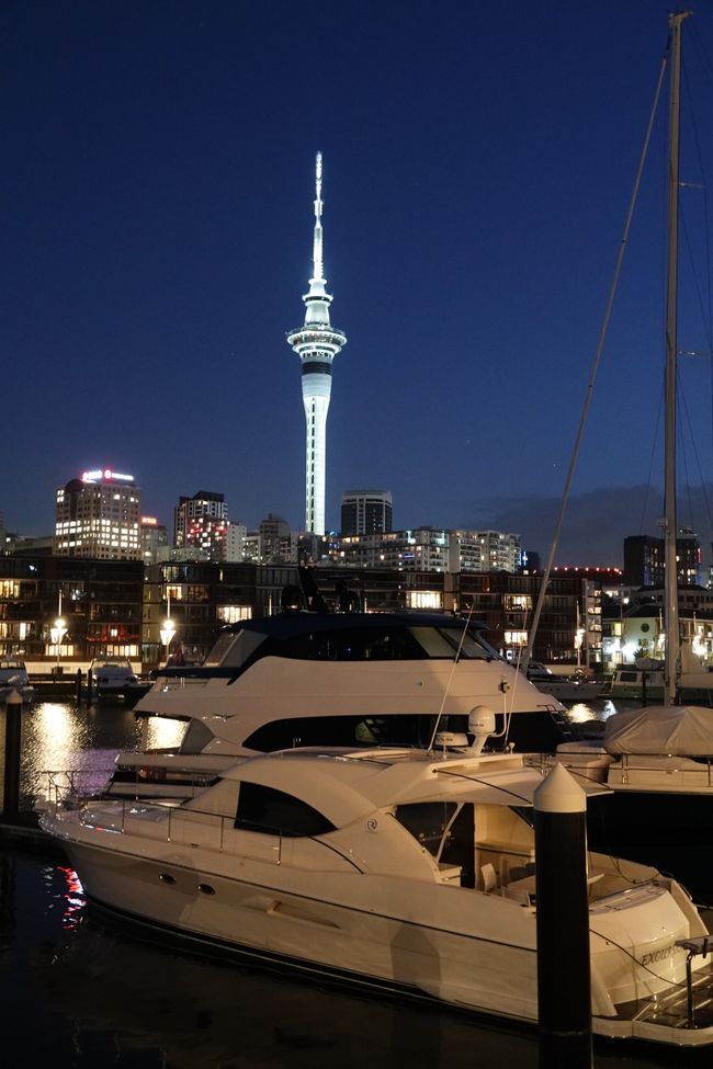 Farewell to Auckland ....