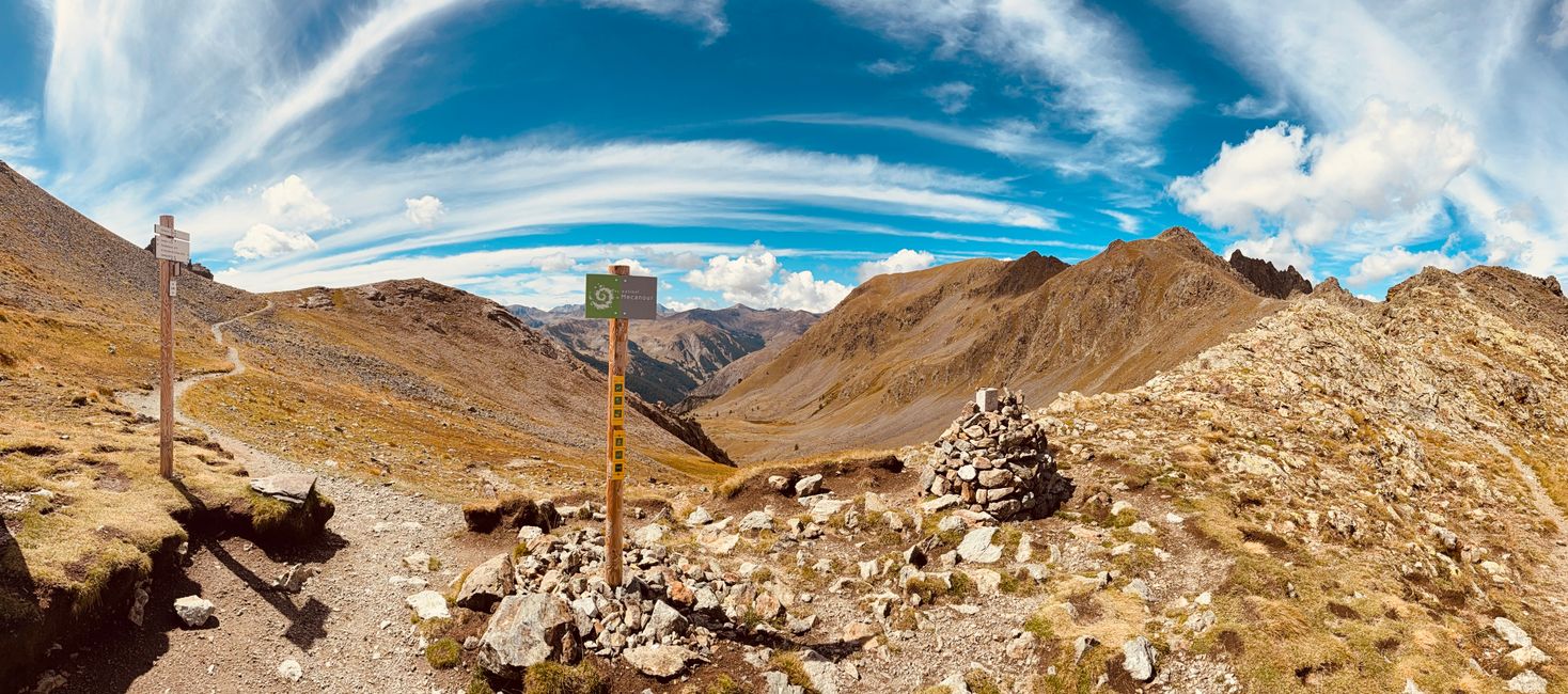 Verbotener Flowtrail im Mercantour