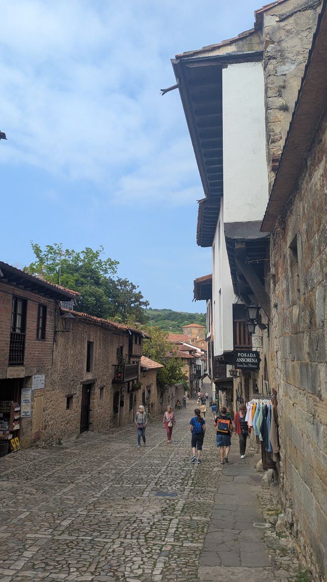 8. Etappe Camino del Norte von Boo de Piélagos nach Santillana del Mar