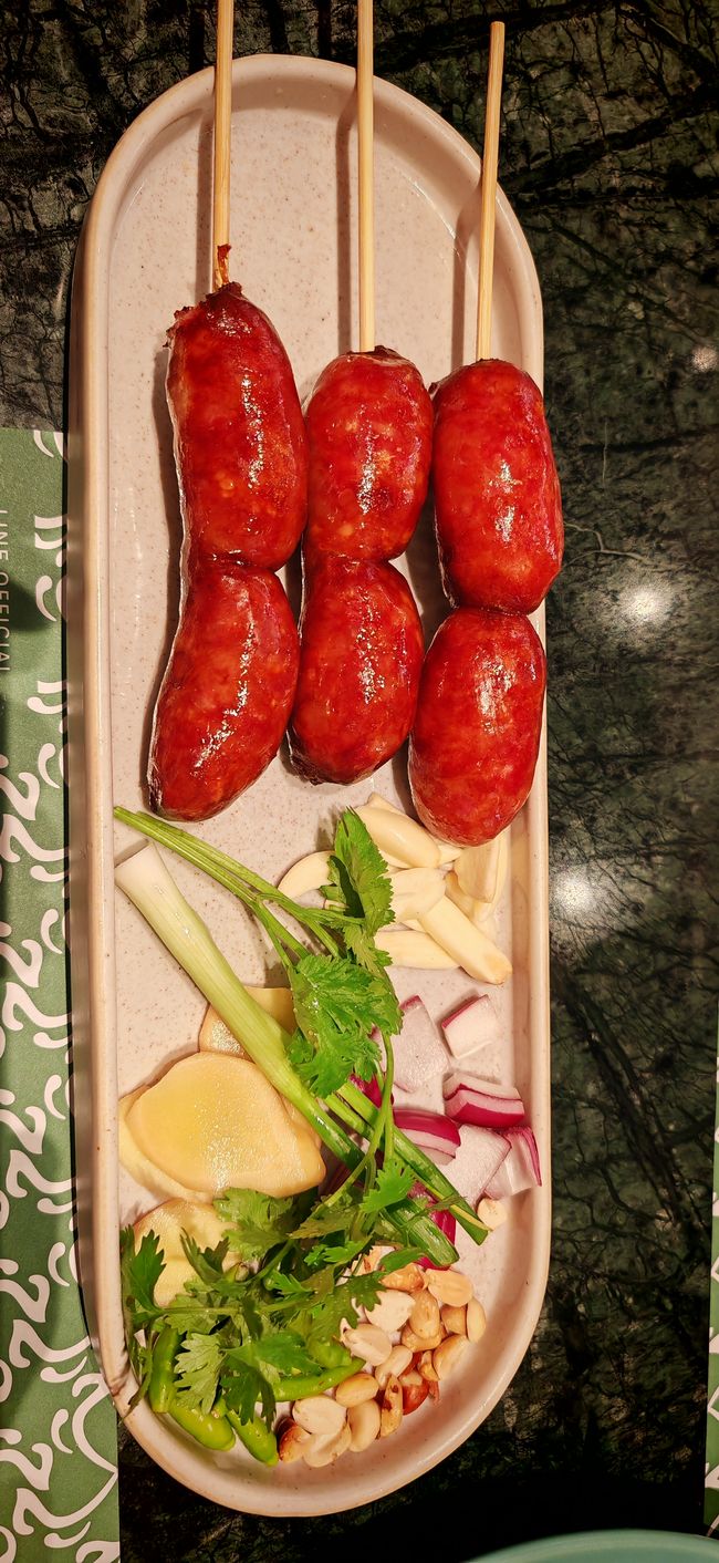 Thai Würstchen, fast so gut wie die selbstgemachten