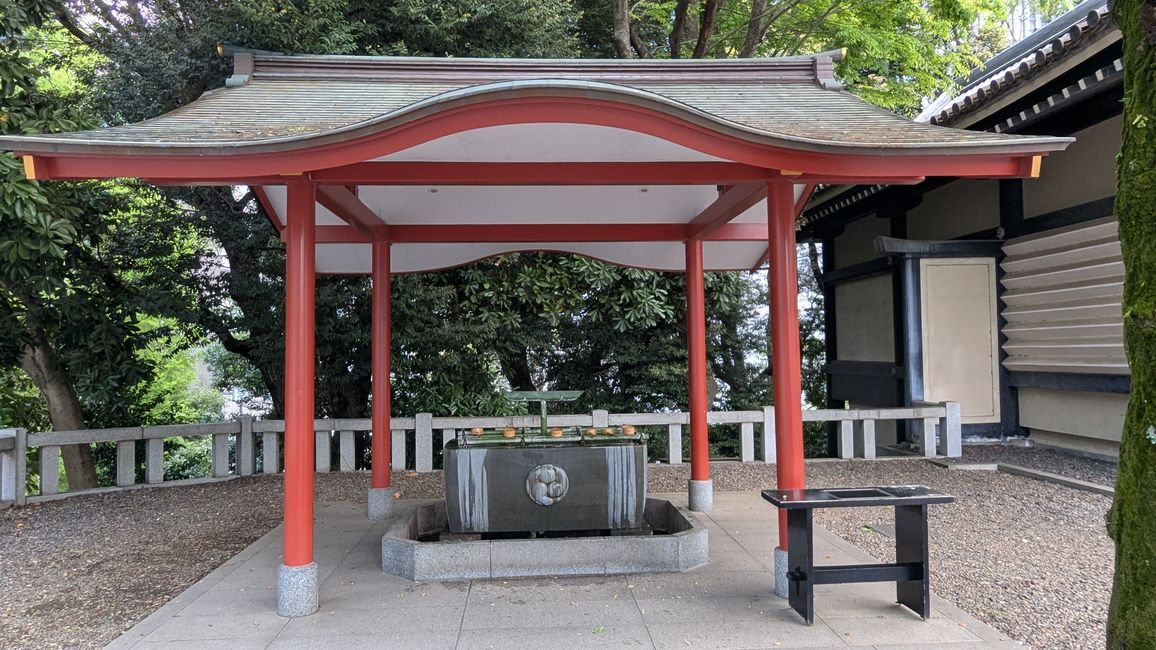 Tenno ji Tempel, Nezu Schrein, Hie und Innrie Schrein