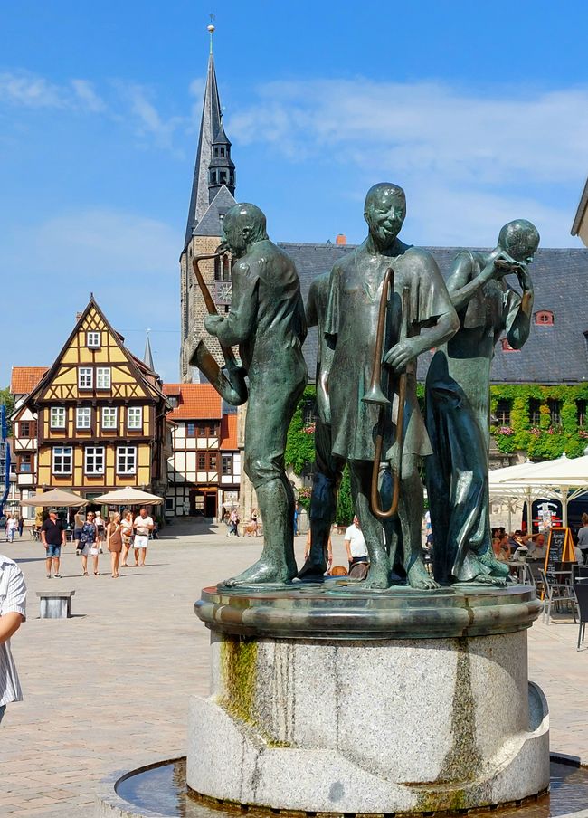 Auf dem Marktplatz