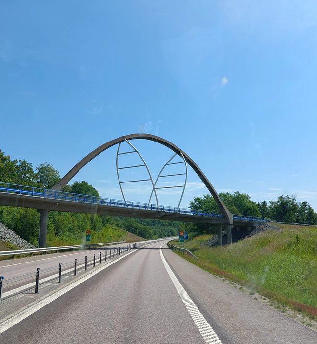 Pont juste avant Karlskrona