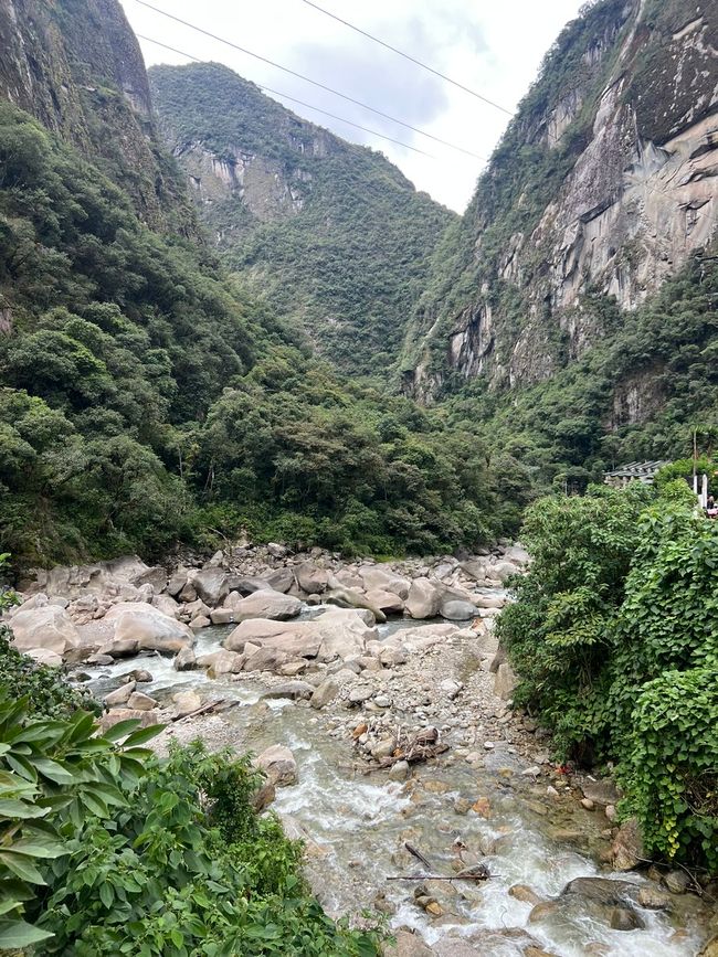 👷♂️Tag 30-2 (2.11.) Viaggio da Cusco ad Aguas Calientes ai piedi del Machu Picchu