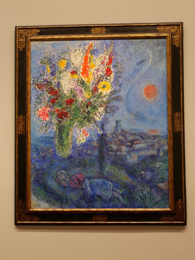 Marc Chagall "Schlafende Blumen"
