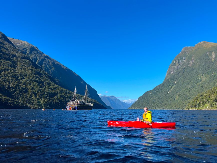 Paddling in the fjords