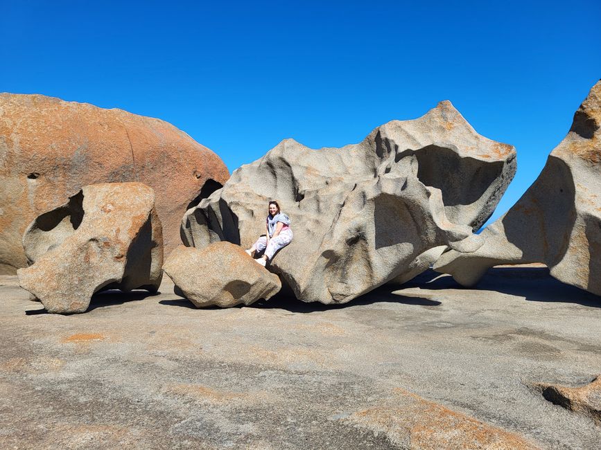 Kangaroo Island with Baby M.