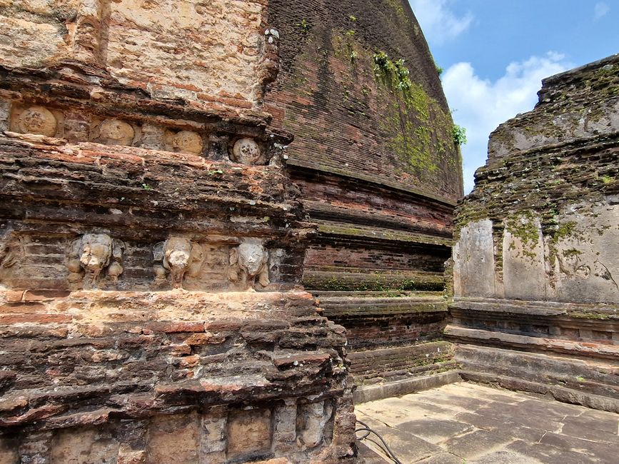 Polonnaruwa - 1000 años de historia y algo aprendido.