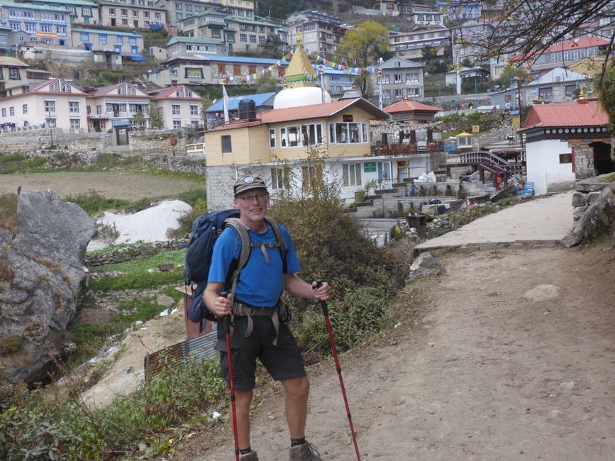 Wir erreichen Namche Bazar, 3440m