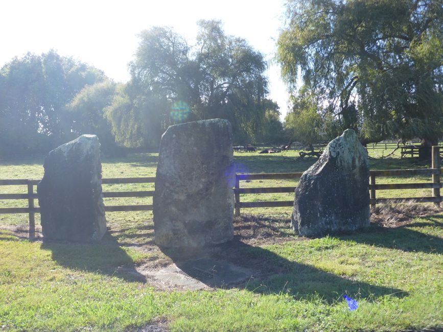Menhirs à la campagne