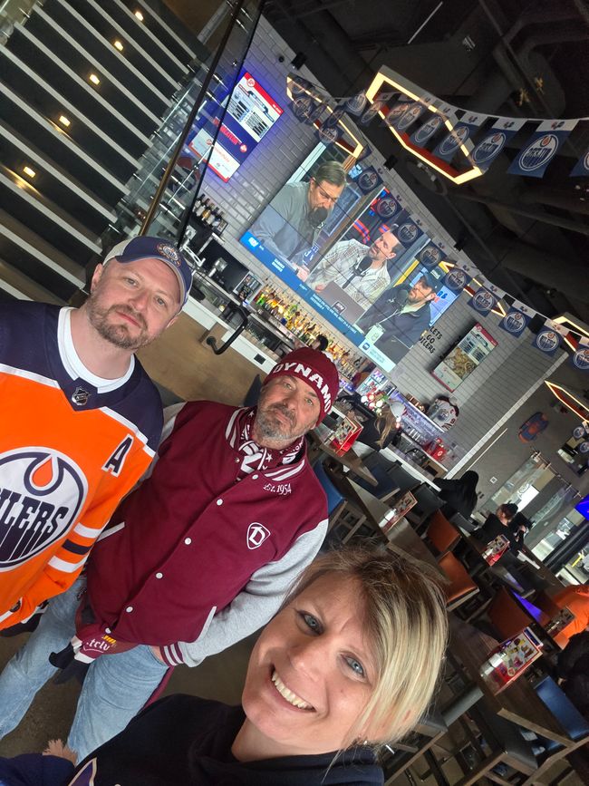 Edmonton, siamo arrivati