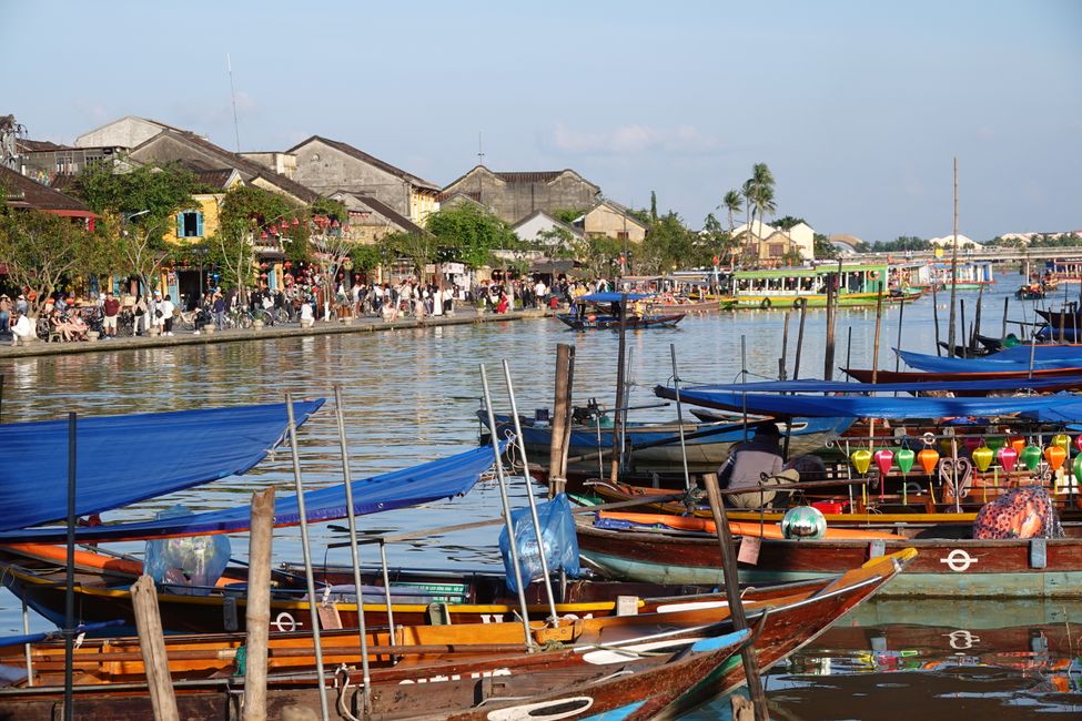 Aujourd'hui était notre dernier jour à Hoi An ....