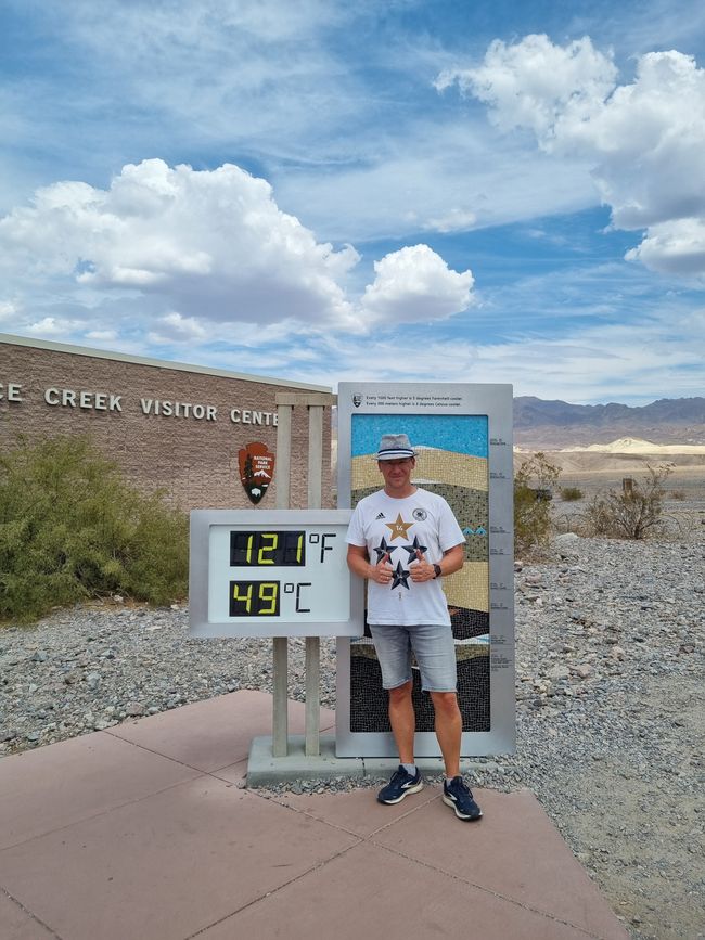 Kalifornien 2025, Tag 11, Still on the Road (Bakersfield - Las Vegas) und Death Valley ☠️
