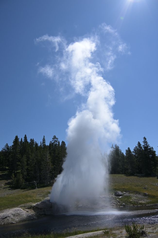 Bassin supérieur des geysers - Geyser Riverside