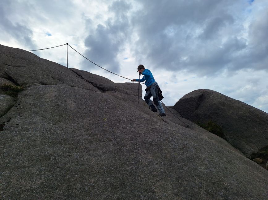 Aufstieg zum Brufjellet