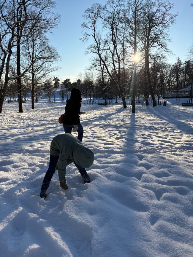 Nordische Kälte und finnisches Lokalkolorit