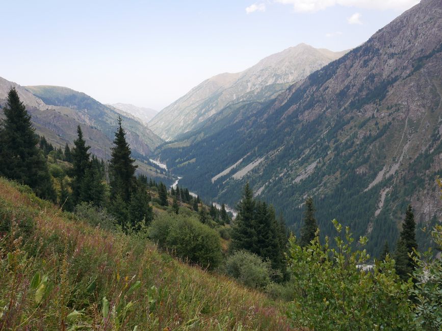 En deux heures à 3200 mètres : En route dans les montagnes d'Ile-Alatau