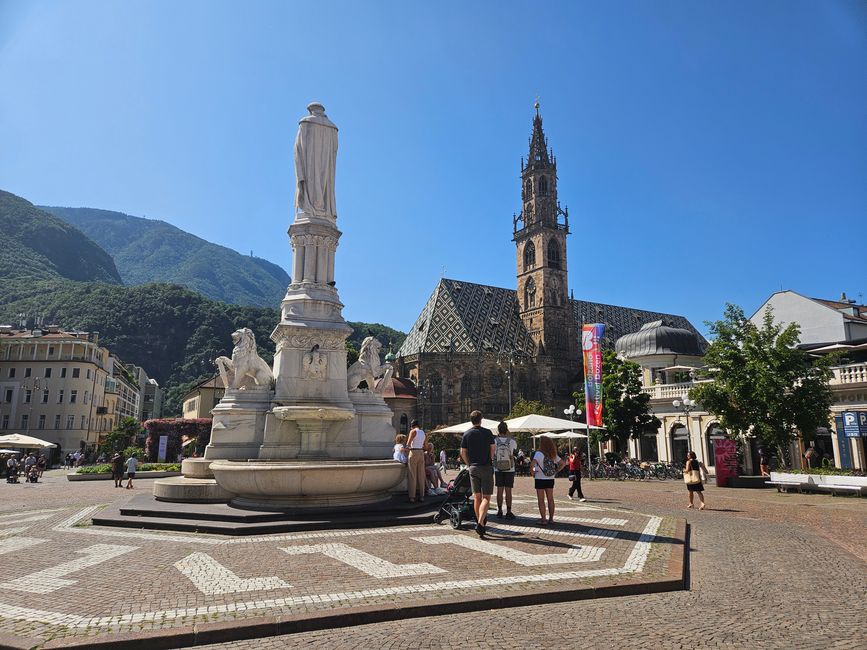 Waltherplatz in Bozen 