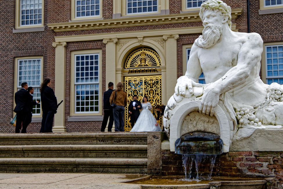 Barockschloss mit Prachtsgarten