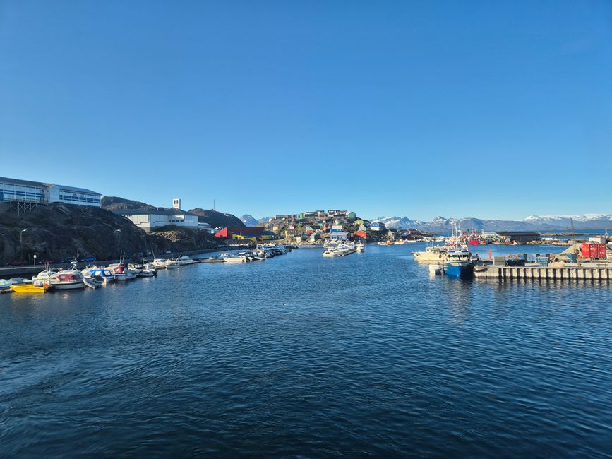 Maniitsoq, bereits wieder südlich des Polarkreises