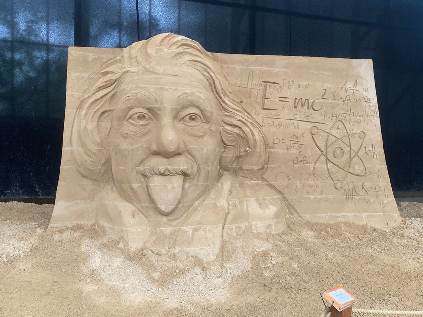 Einstein wurde verewigt