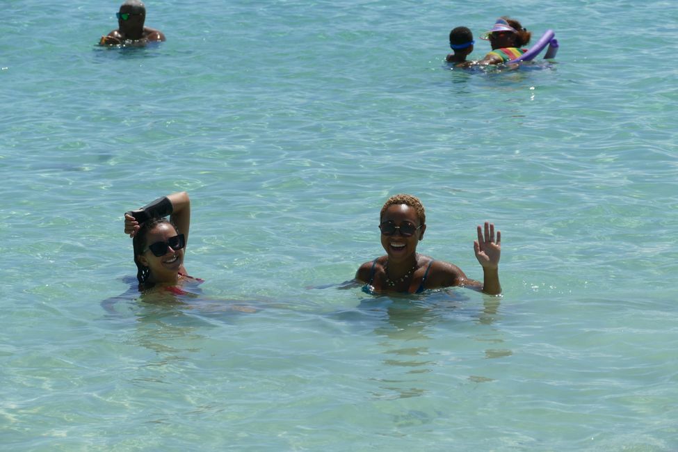 Ausflug nach Grande Terre, die östliche, flache Seite von Guadeloupe