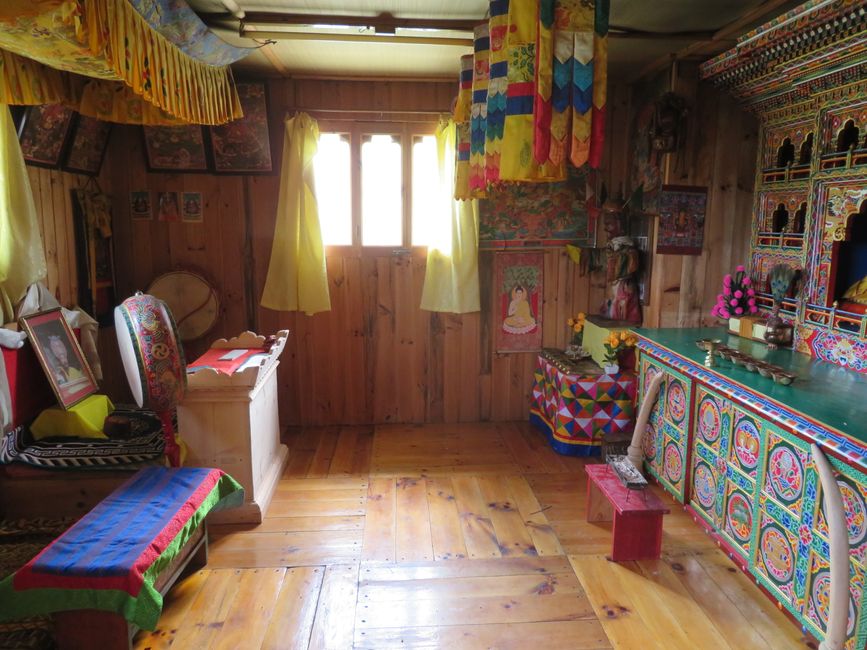 Meditationsraum - wie ein Mini-Tempel