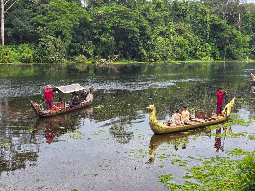 Alles kommt anders... - oder: Die Tempelanlagen von Angkor