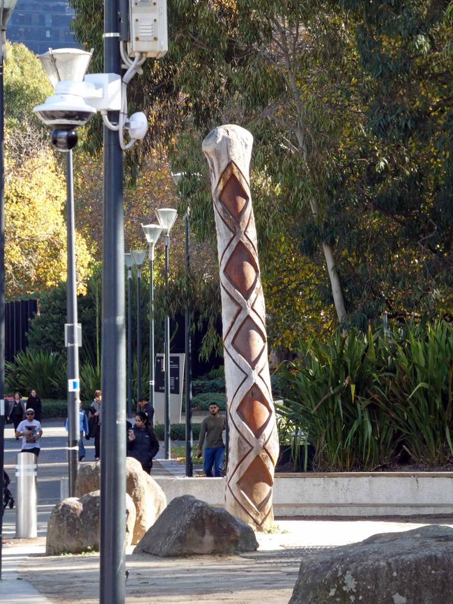 Parco con opere d'arte delle Prime Nazioni