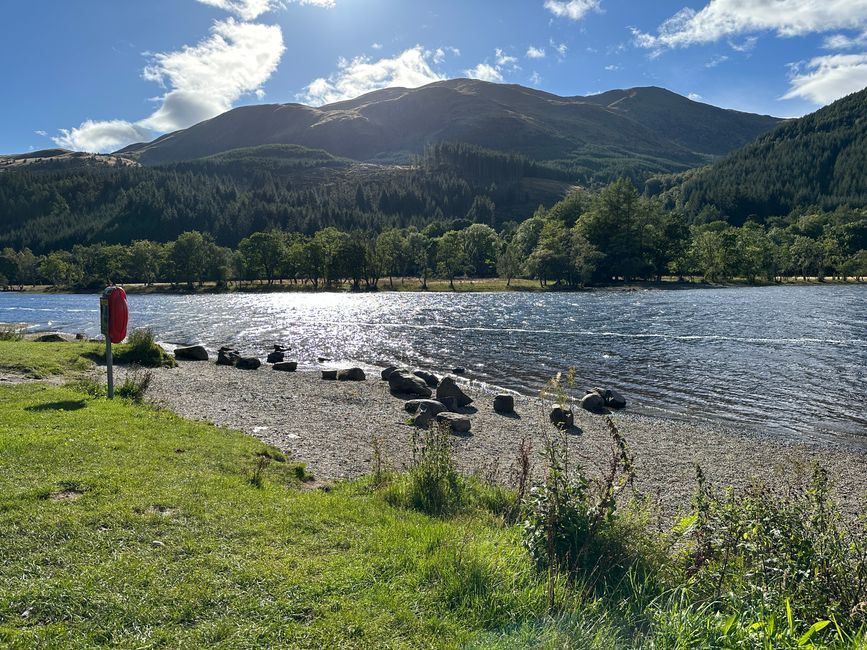 La última excursión desde Loch Earn...