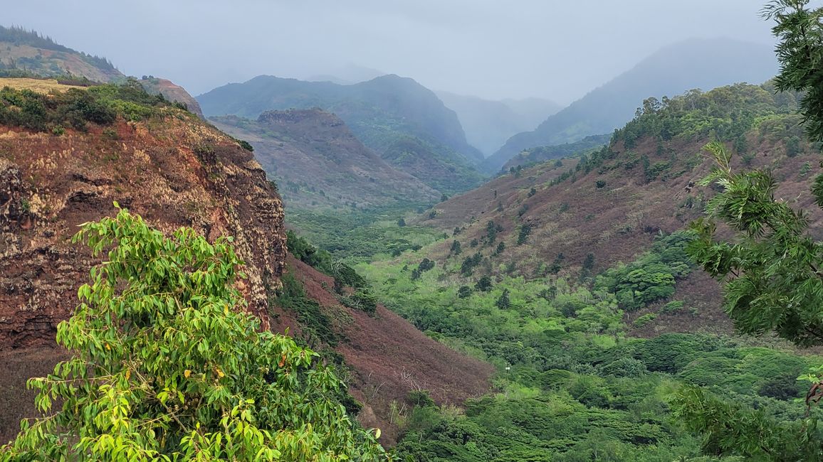 Kauai – tiefe Schluchten und hohe Berge