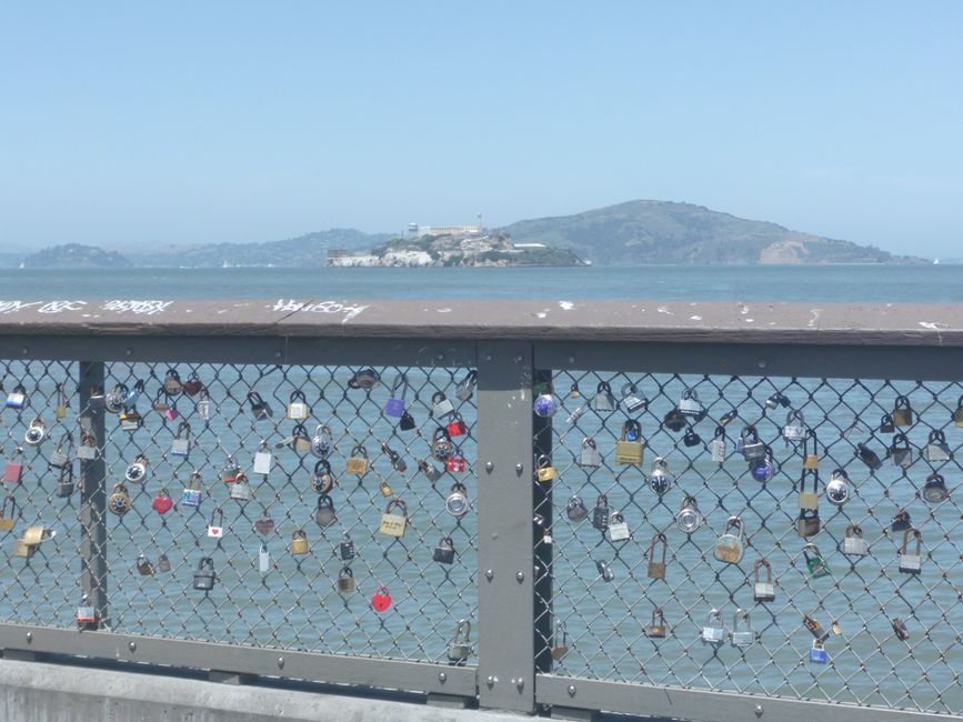 Hinter Schloss: Gefängnisinsel Alcatraz