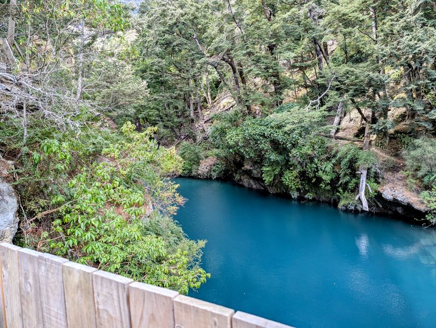 Blue lagoon- letze Line und Speicher Wasserkraftwerk