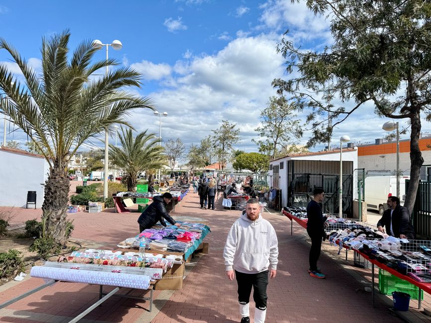 The market in Almarda.