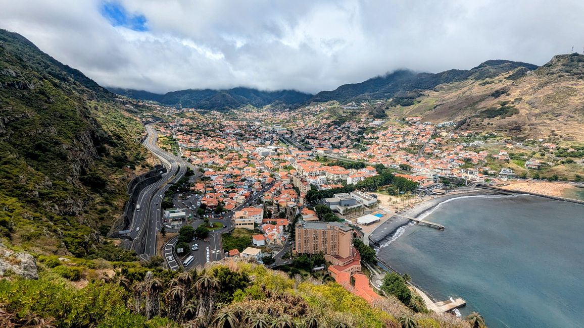 Miradouro da Portelinha - Blick auf Machico
