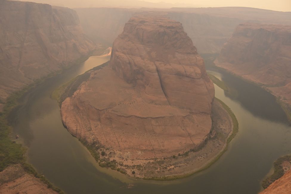 Nachmittags am Horseshoe Bend