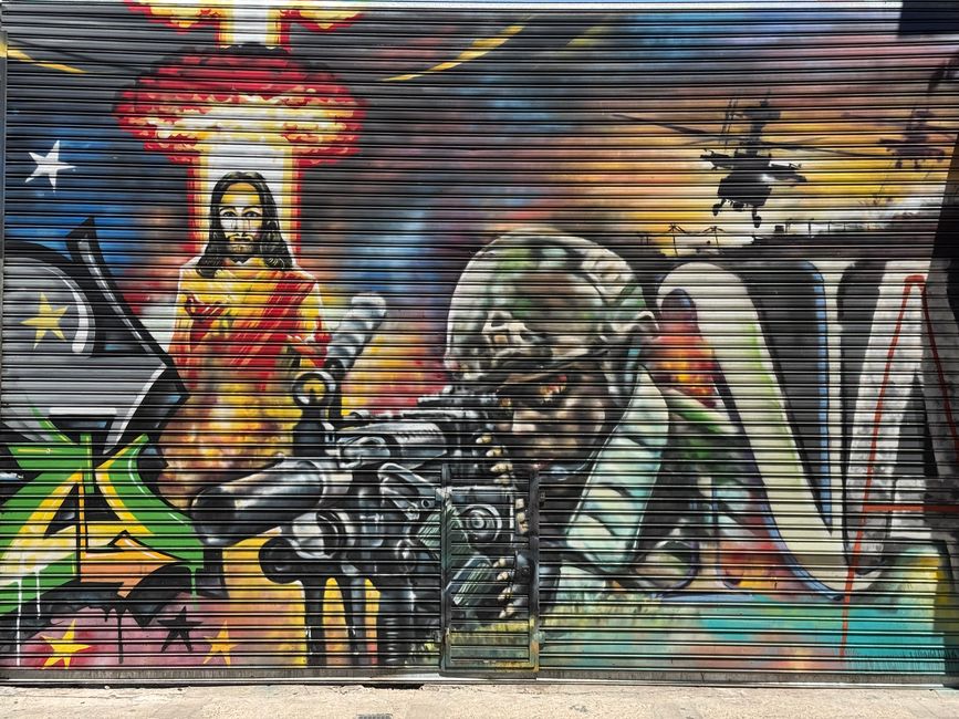 Street art in San Telmo