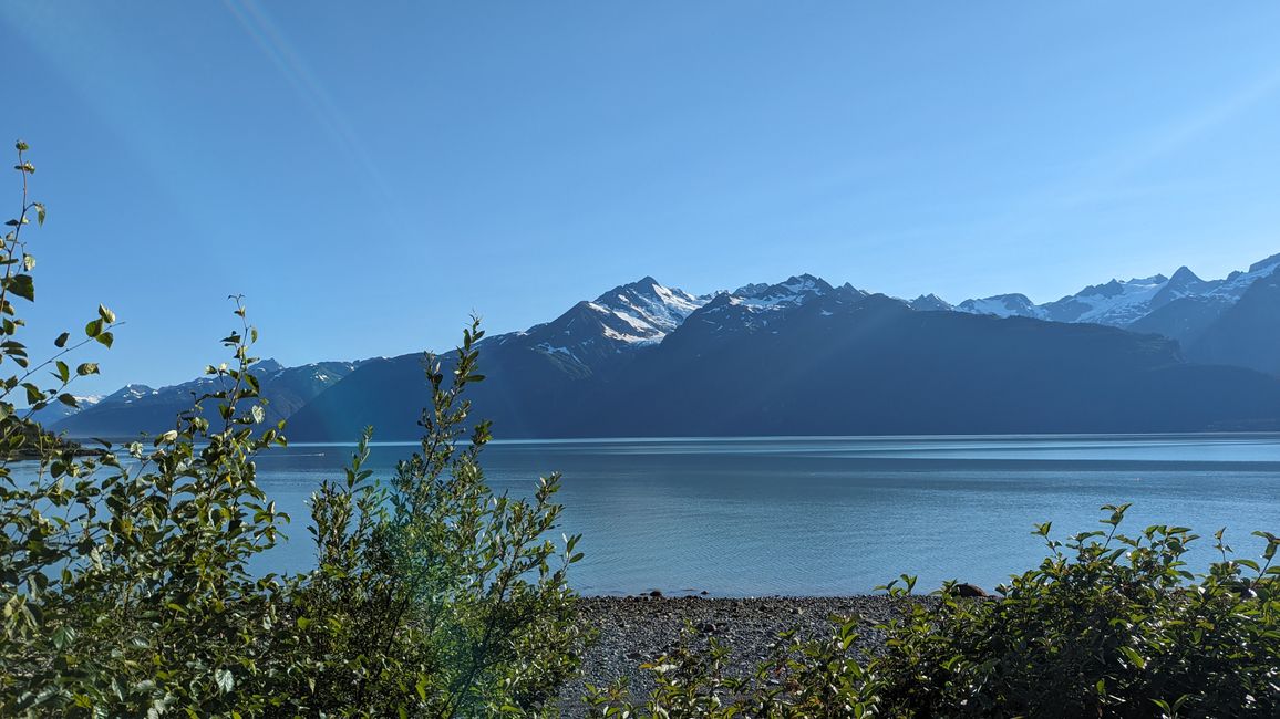 Day 23: Skagway - Haines: the big sweating in Alaska begins!